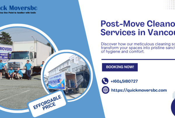 Post-Move Cleanout Services in Vancouver