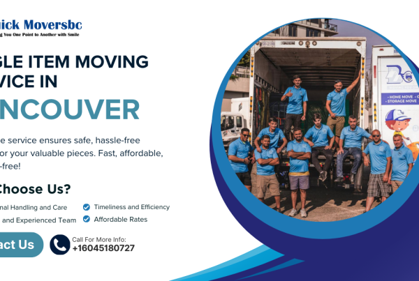 Single item moving service