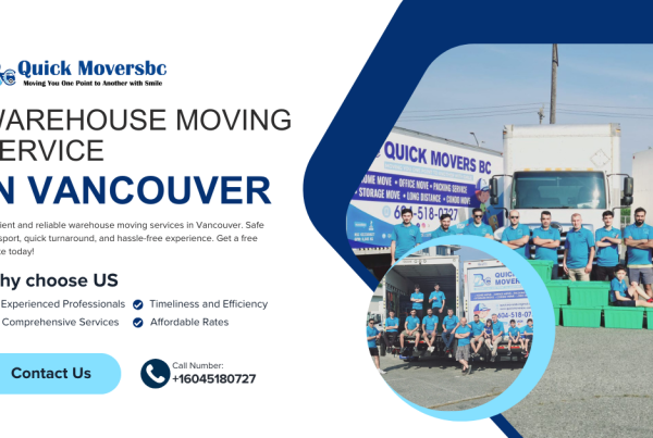 Warehouse Moving Service in Vancouver