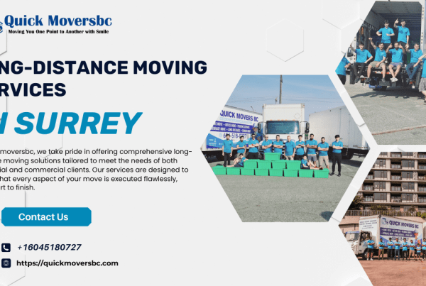 Long-Distance Moving Services in Surrey