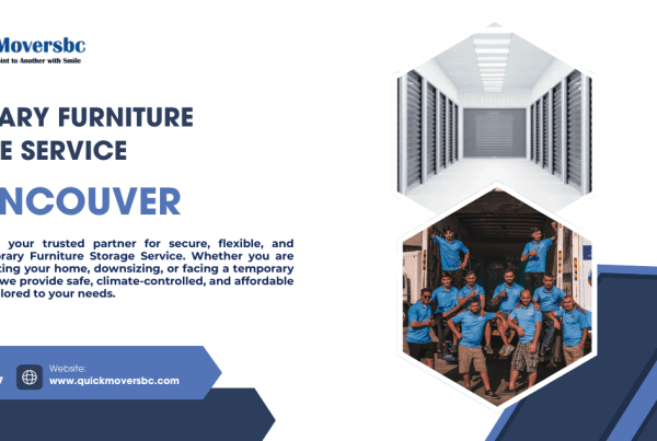 Temporary Furniture Storage Service in Vancouver 