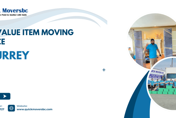 High-Value Item Moving Services in Surrey