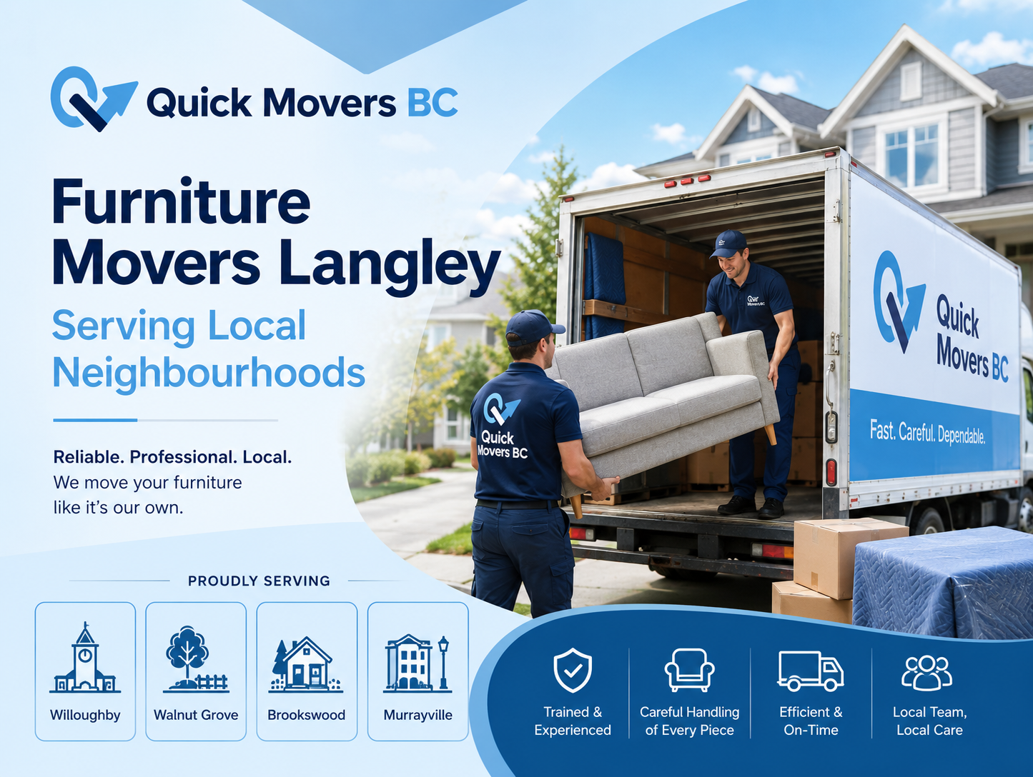 Furniture Movers Langley Serving Local Neighbourhoods