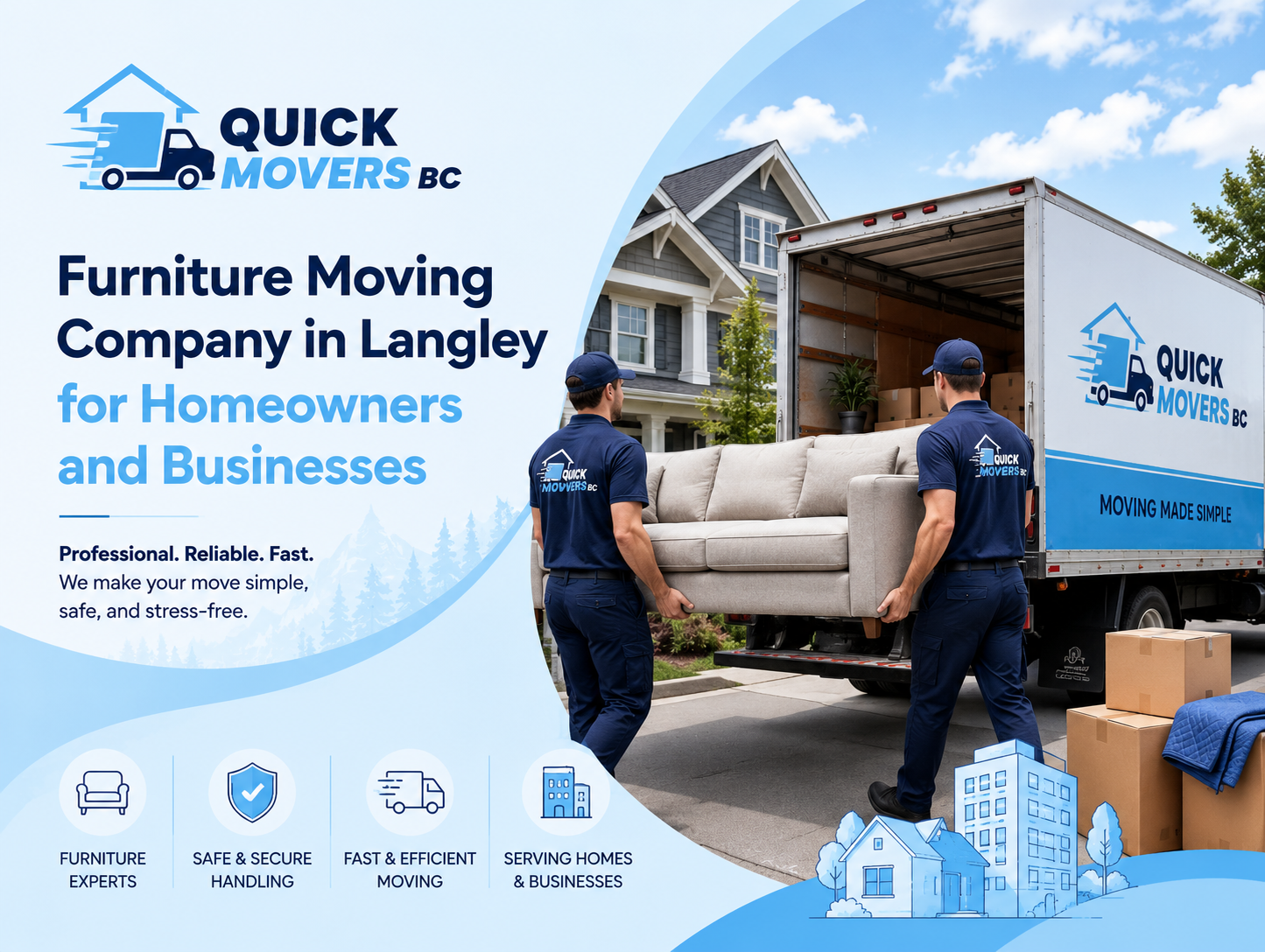 Furniture Moving Company in Langley for Homeowners and Businesses