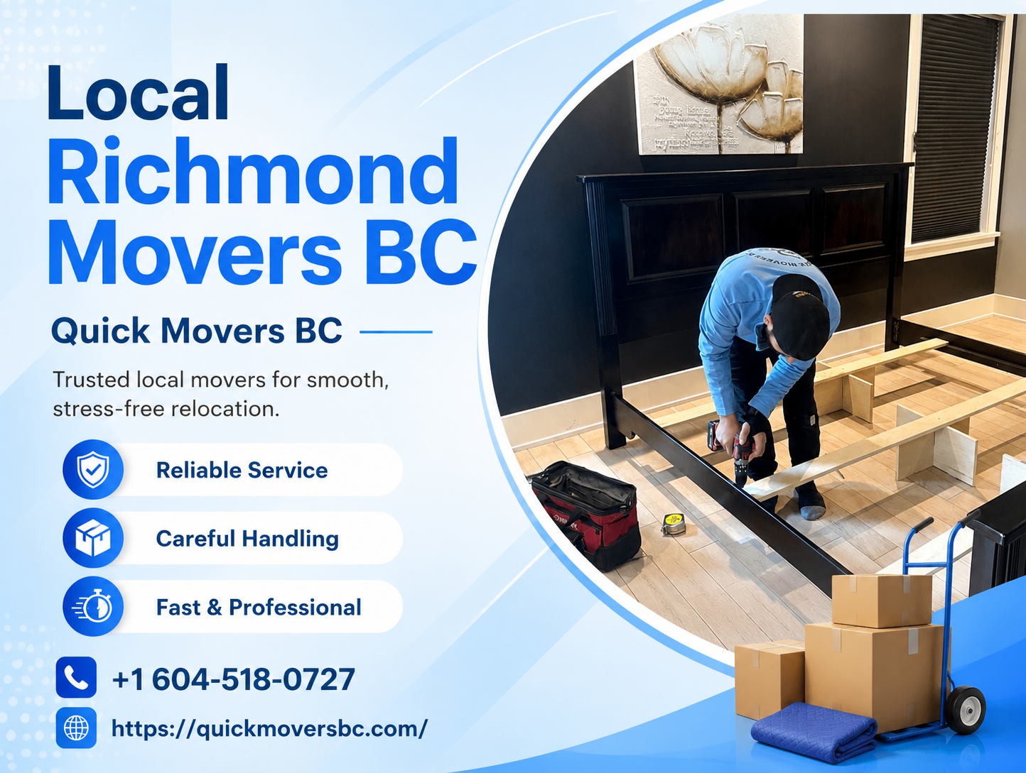 Local Richmond Movers BC Quick Movers BC