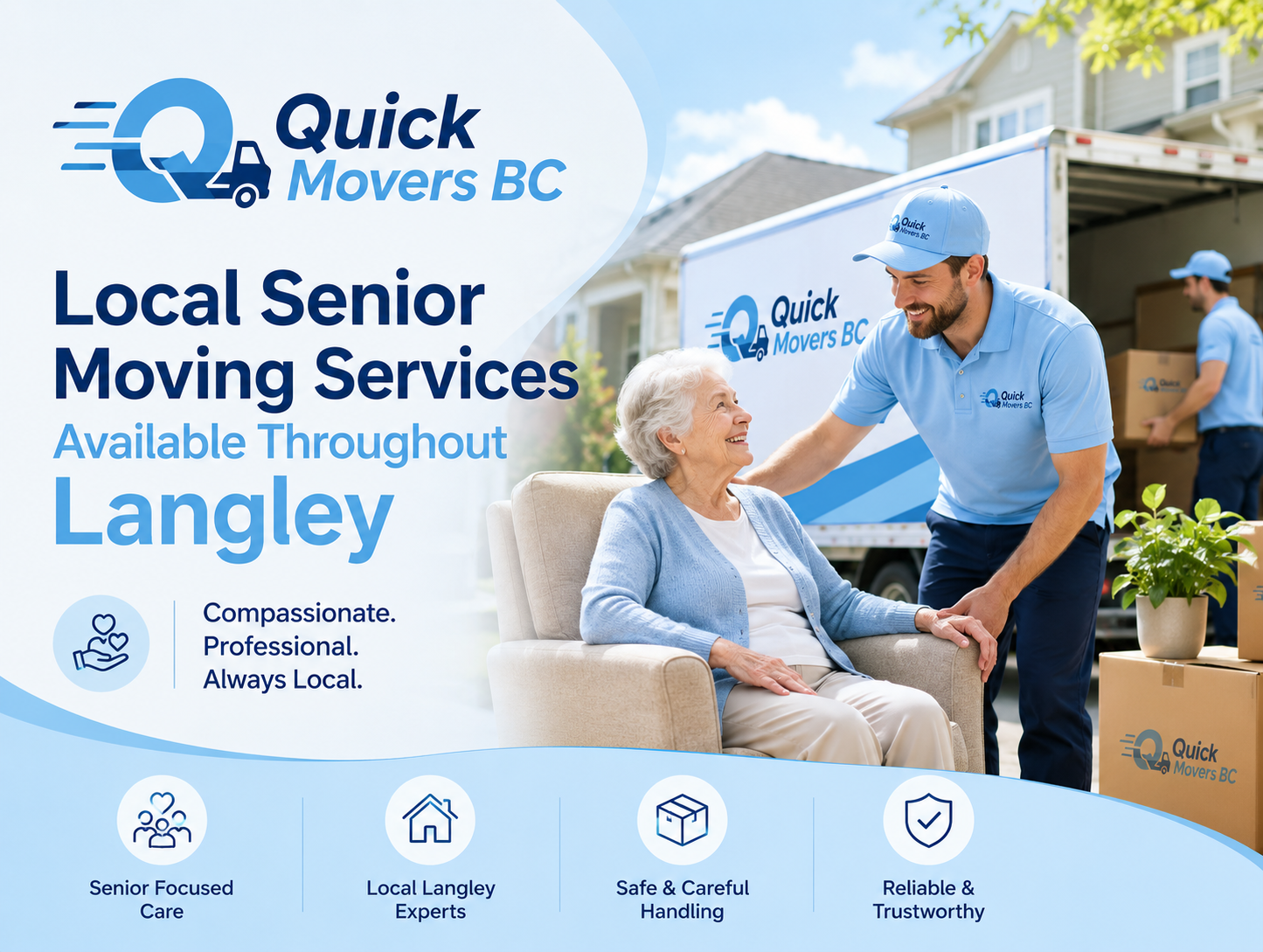 Local Senior Moving Services Available Throughout Langley