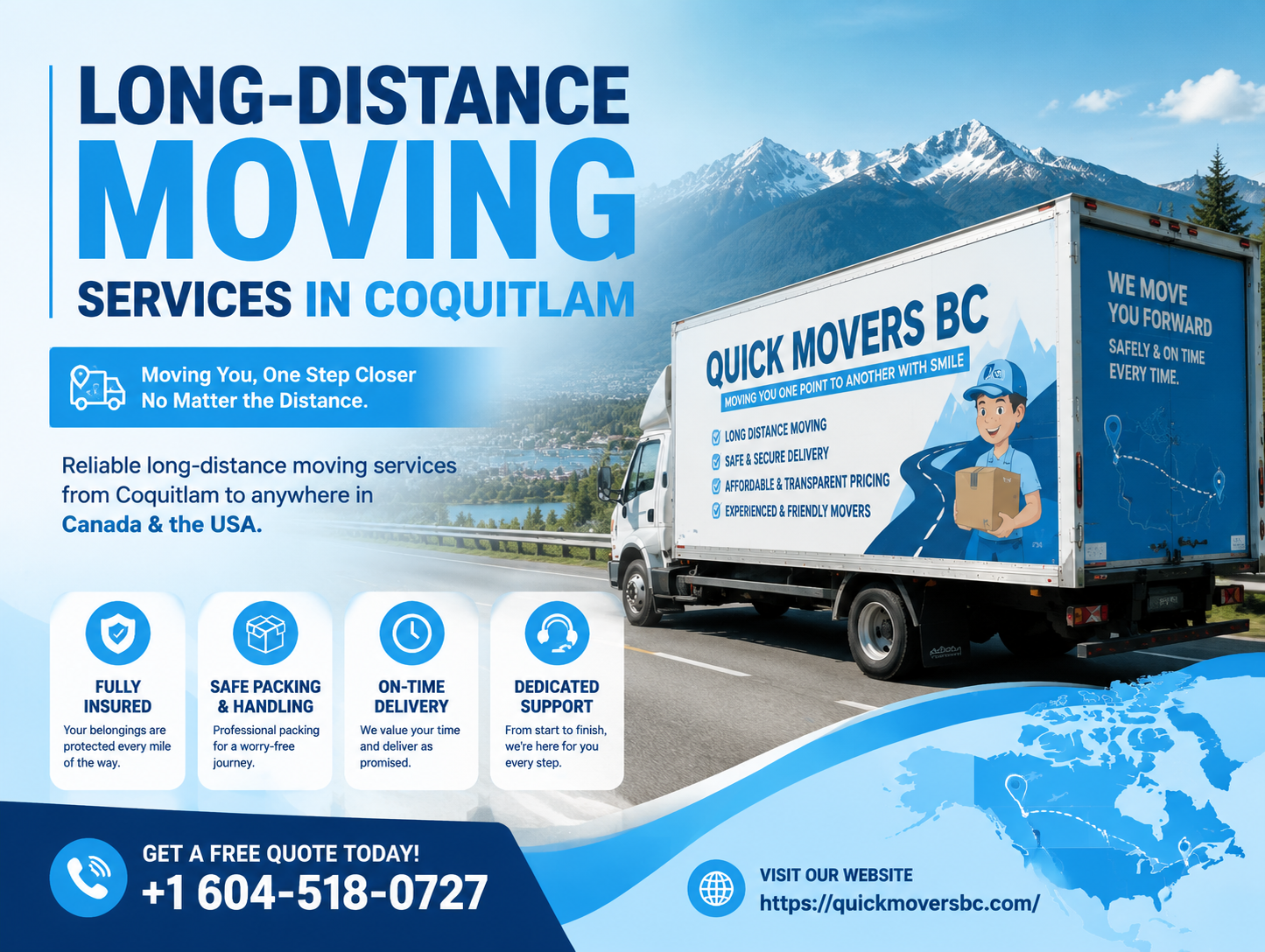 Long-Distance Moving Services in Coquitlam
