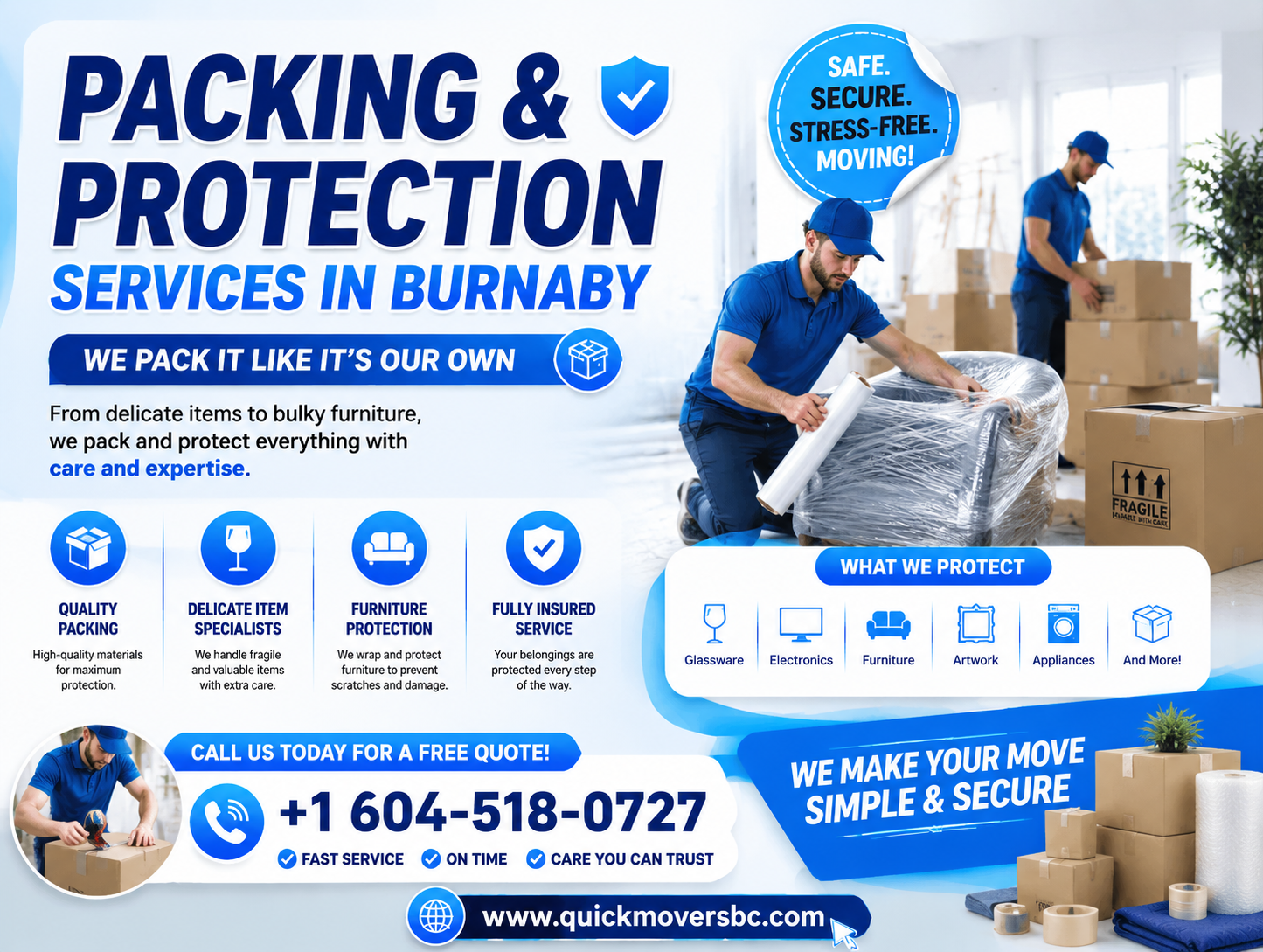 Packing & Protection Services in Burnaby