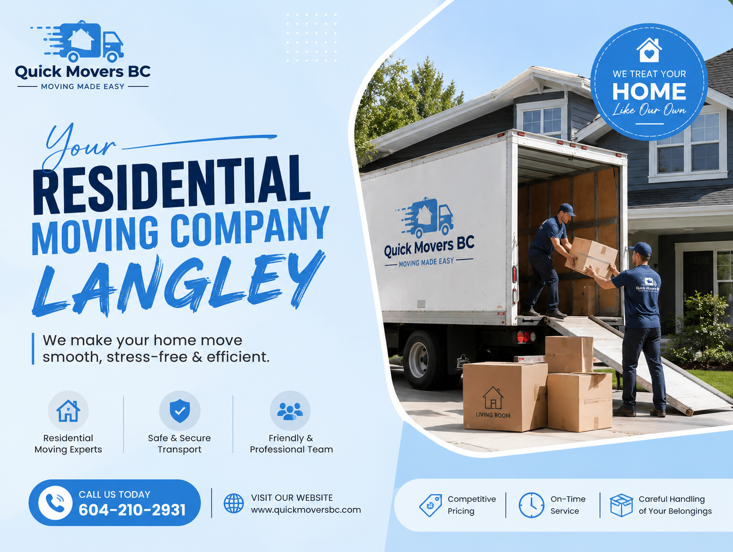 Residential Moving Company Langley