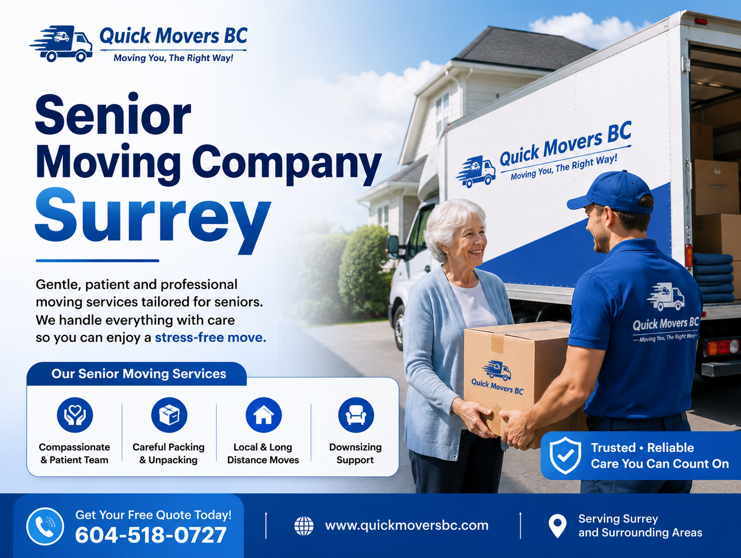 Careful Senior Moving Company Surrey